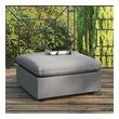 storage ottoman blue velvet Modway Furniture Sofa Sectionals Charcoal