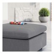 velvet ottoman bench with storage Modway Furniture Sofa Sectionals Gray
