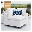 mesh outdoor seating Modway Furniture Sofa Sectionals White