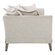 blush pink couch Modway Furniture Sofas and Armchairs Beige