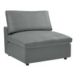 sectional couch to bed Modway Furniture Sofas and Armchairs Gray