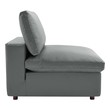 grey sectional pull out couch Modway Furniture Sofas and Armchairs Gray