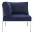 sectional couches for sale leather Modway Furniture Sofa Sectionals White Navy