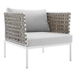 outdoor corner Modway Furniture Sofa Sectionals Tan Gray