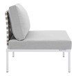 sectionals for small rooms Modway Furniture Sofa Sectionals Tan Gray