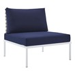 chaise sofa white Modway Furniture Sofa Sectionals Tan Navy