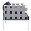 cheap outdoor sofa set Modway Furniture Sofa Sectionals Gray Navy
