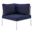 white l couch Modway Furniture Sofa Sectionals Taupe Navy