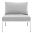 modern living chair Modway Furniture Dining Sets Gray Gray