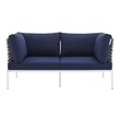 brown chaise sectional Modway Furniture Sofa Sectionals Taupe Navy