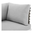 sofa adjustable Modway Furniture Sofa Sectionals Tan Gray