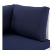 loveseat modern design Modway Furniture Sofa Sectionals White Navy