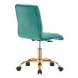 xchair near me Modway Furniture Gold Teal