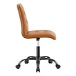 ergonomic gaming chair Modway Furniture Black Tan
