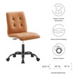 ergonomic gaming chair Modway Furniture Black Tan