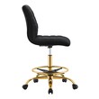 mesh swivel office chair Modway Furniture Office Chairs Gold Black