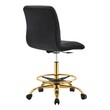 mesh swivel office chair Modway Furniture Office Chairs Gold Black