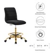 mesh swivel office chair Modway Furniture Office Chairs Office Chairs Gold Black