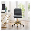 ergonomic office chair brown Modway Furniture Office Chairs Office Chairs Gold Gray