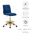 conference table chairs no wheels Modway Furniture Office Chairs Office Chairs Gold Navy