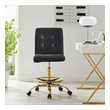 black swivel chair office Modway Furniture Office Chairs Gold Black