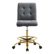computer chair Modway Furniture Office Chairs Gold Gray