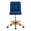cheap desk chair with arms Modway Furniture Office Chairs Gold Navy
