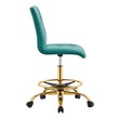 home office desk chair ergonomic Modway Furniture Office Chairs Gold Teal