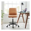 office lounge chair Modway Furniture Office Chairs Black Tan