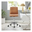 gaming chair brown Modway Furniture Office Chairs Silver Tan