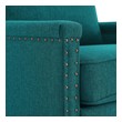 brown wingback armchair Modway Furniture Sofas and Armchairs Teal
