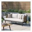 red sofa Modway Furniture Sofa Sectionals Natural White