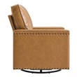 la chaise chair Modway Furniture Sofas and Armchairs Tan