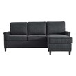 best lounging sectionals Modway Furniture Sofa Sectionals Charcoal