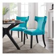 kitchen & dining room chairs Modway Furniture Dining Chairs Dining Room Chairs Blue