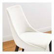 farmhouse dining chairs with arms Modway Furniture Dining Chairs White
