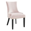 wooden dining chairs with padded seats Modway Furniture Dining Chairs Pink