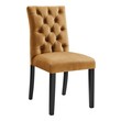 linen upholstered dining chairs Modway Furniture Dining Chairs Cognac