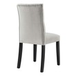 green velvet dining chairs with gold legs Modway Furniture Dining Chairs Light Gray
