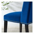 small modern table and chairs Modway Furniture Dining Chairs Navy