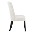 arm chair dining chairs Modway Furniture Dining Chairs White