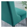 dining table with upholstered chairs Modway Furniture Dining Chairs Teal