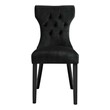 gray chairs for dining room Modway Furniture Dining Chairs Black