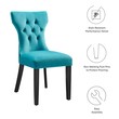 upholstered chairs for dining table Modway Furniture Dining Chairs Blue