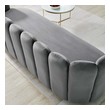 wrap around sofa Modway Furniture Sofas and Armchairs Gray