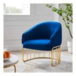 pink chair living room Modway Furniture Sofas and Armchairs Navy