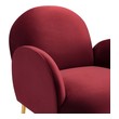royal blue lounge chair Modway Furniture Sofas and Armchairs Maroon