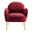 royal blue lounge chair Modway Furniture Sofas and Armchairs Maroon