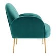 easy chair Modway Furniture Sofas and Armchairs Teal