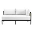 best chaise sectional Modway Furniture Daybeds and Lounges Ivory White